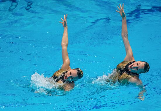 Russia European Artistic Synchronised Swimming Champions Cup Duet Technical