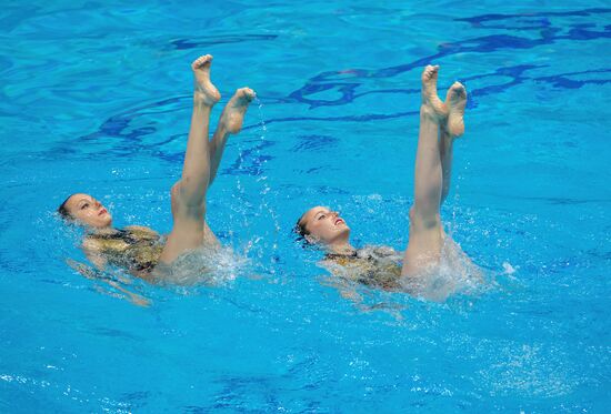 Russia European Artistic Synchronised Swimming Champions Cup Duet Technical