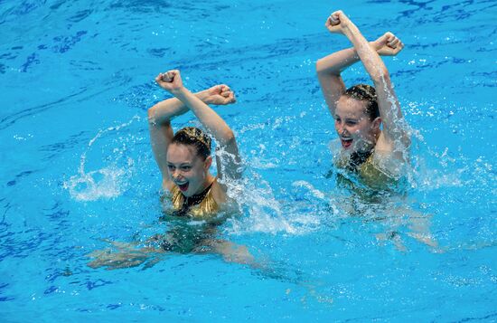 Russia European Artistic Synchronised Swimming Champions Cup Duet Technical