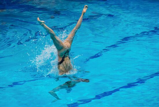 Russia European Artistic Swimming Champions Cup Duet Technical