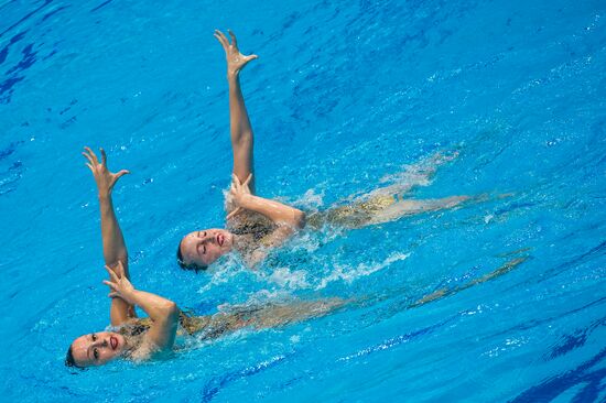 Russia European Artistic Swimming Champions Cup Duet Technical