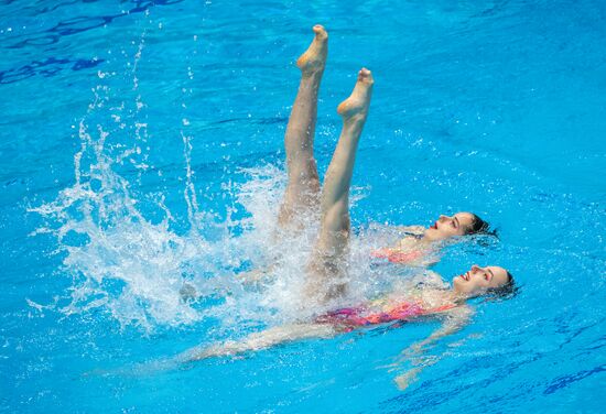 Russia European Artistic Swimming Champions Cup Duet Technical