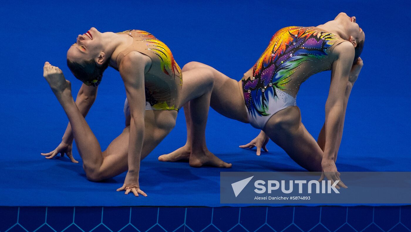 Russia European Artistic Swimming Champions Cup Duet Technical