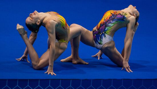 Russia European Artistic Swimming Champions Cup Duet Technical