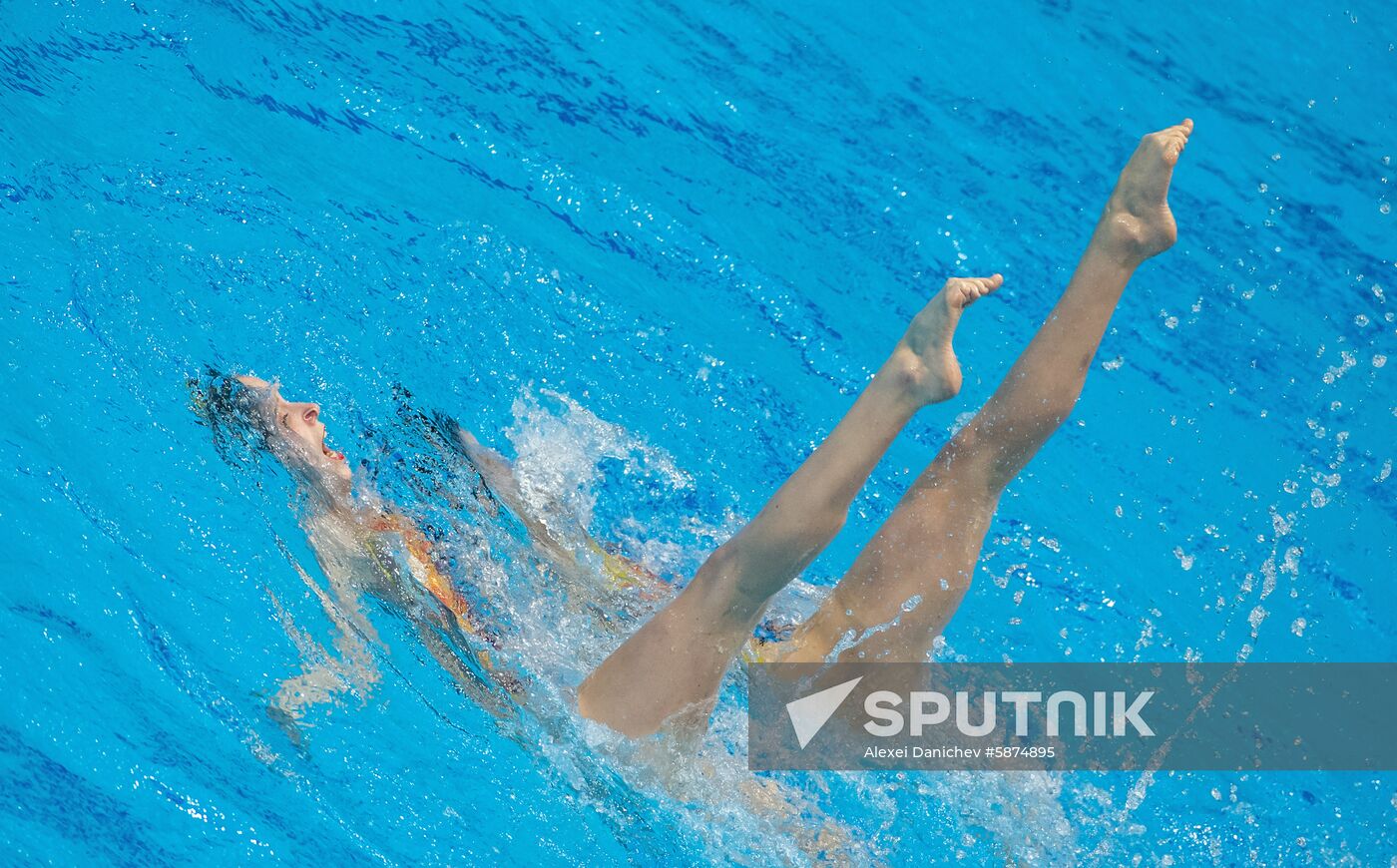 Russia European Artistic Swimming Champions Cup Duet Technical