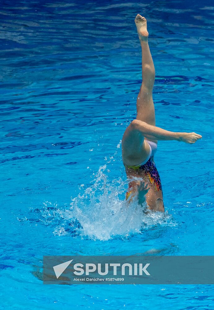 Russia European Artistic Swimming Champions Cup Duet Technical