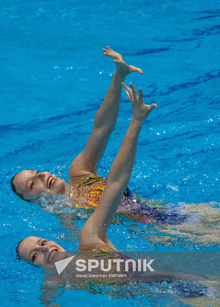 Russia European Artistic Swimming Champions Cup Duet Technical