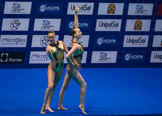 Russia European Artistic Swimming Champions Cup Duet Technical