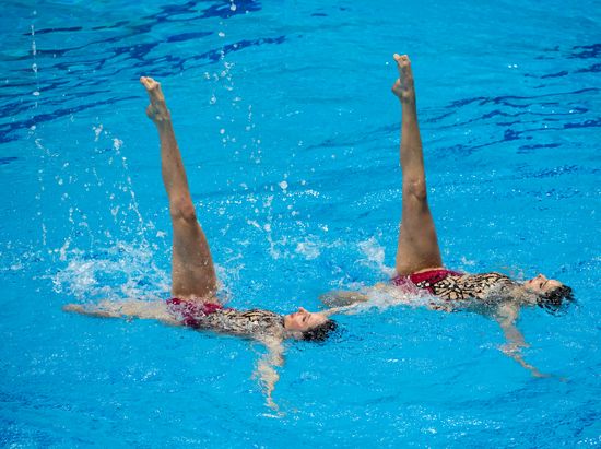Russia European Artistic Swimming Champions Cup Duet Technical