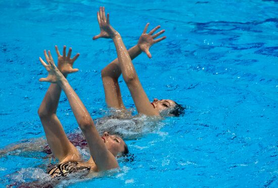 Russia European Artistic Swimming Champions Cup Duet Technical