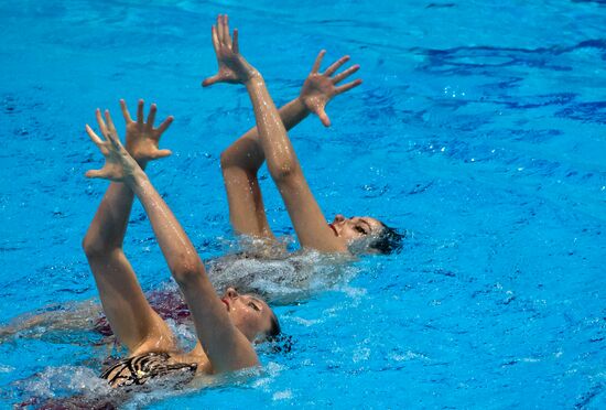 Russia European Artistic Swimming Champions Cup Duet Technical