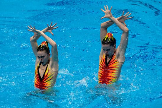 Russia European Artistic Swimming Champions Cup Duet Technical