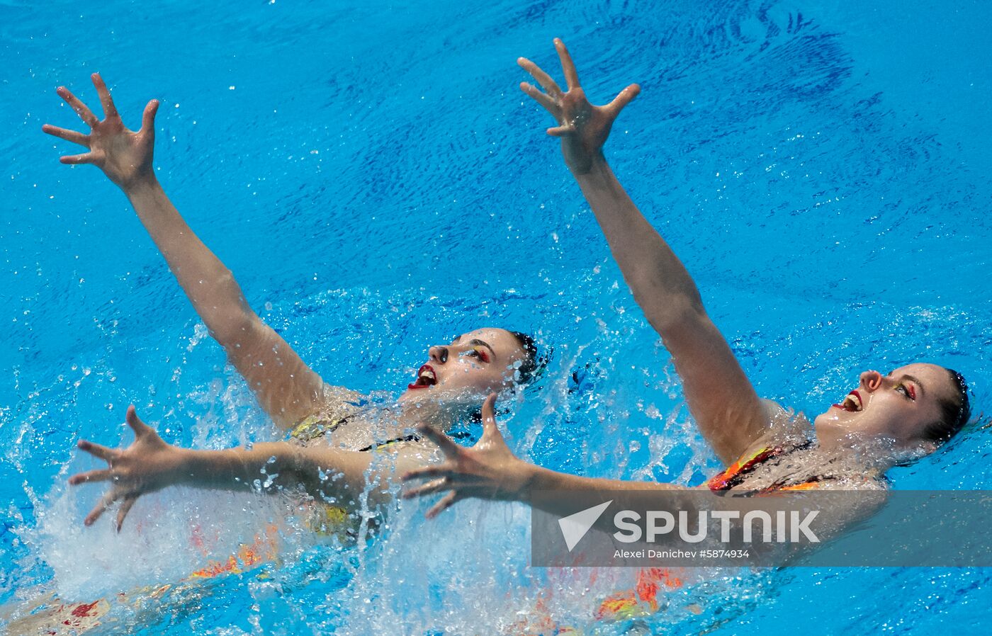 Russia European Artistic Swimming Champions Cup Duet Technical