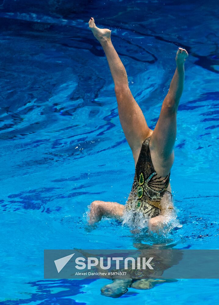 Russia European Artistic Swimming Champions Cup Duet Technical