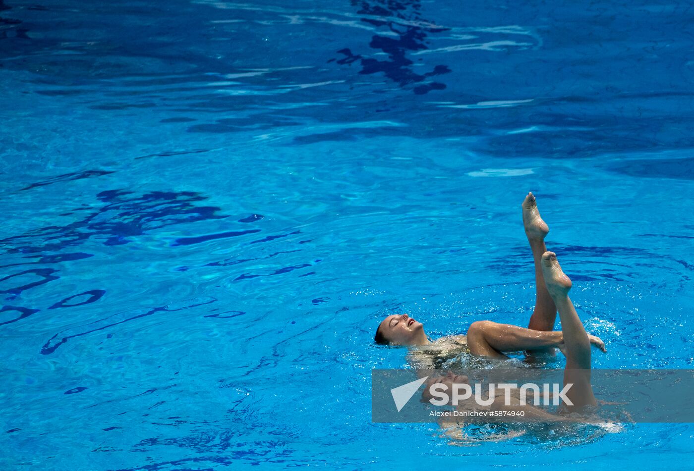 Russia European Artistic Swimming Champions Cup Duet Technical