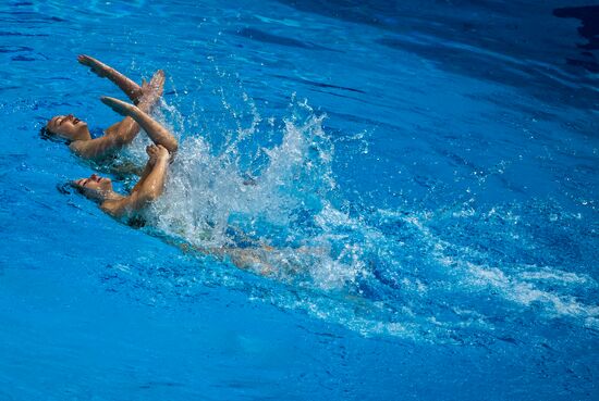 Russia European Artistic Swimming Champions Cup Duet Technical