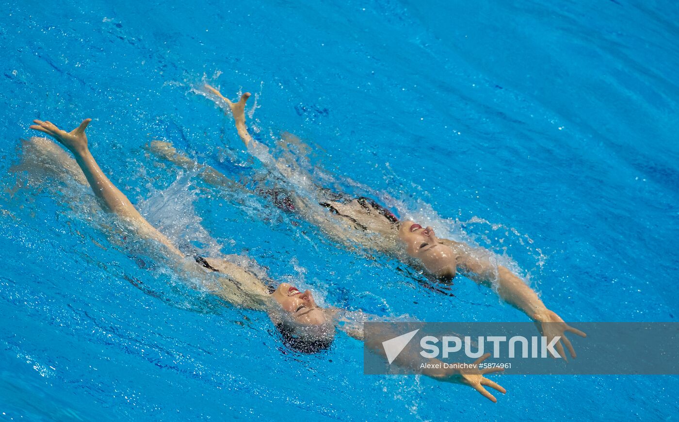 Russia European Artistic Swimming Champions Cup Duet Technical