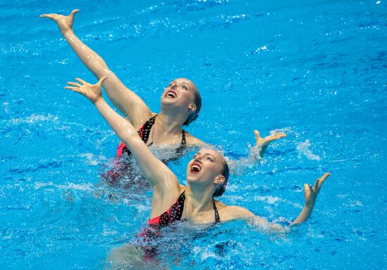 Russia European Artistic Swimming Champions Cup Duet Technical