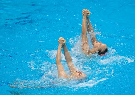 Russia European Artistic Swimming Champions Cup Duet Technical