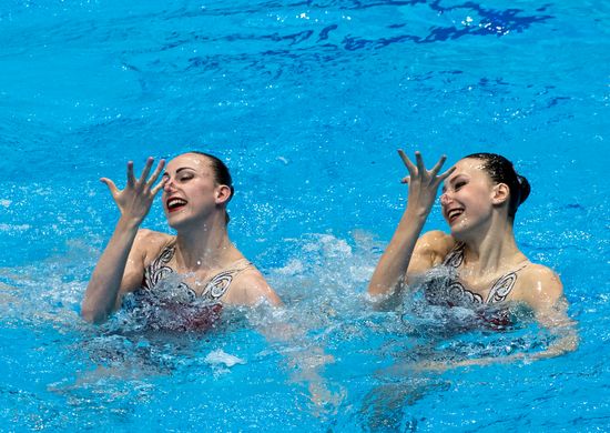 Russia European Artistic Swimming Champions Cup Duet Technical
