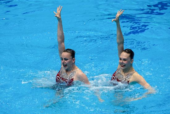 Russia European Artistic Swimming Champions Cup Duet Technical