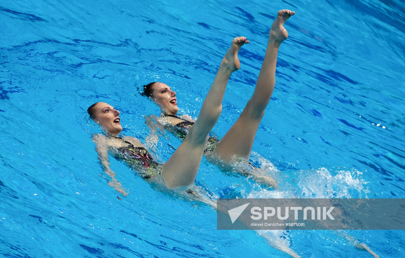 Russia European Artistic Swimming Champions Cup Duet Technical
