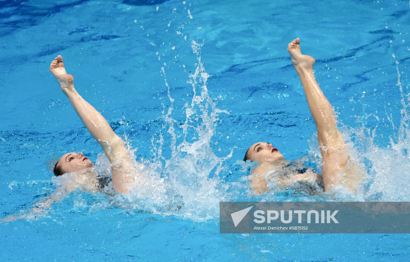 Russia European Artistic Swimming Champions Cup Duet Technical