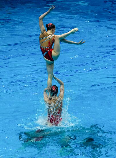 Russia European Artistic Swimming Champions Cup Free Combination