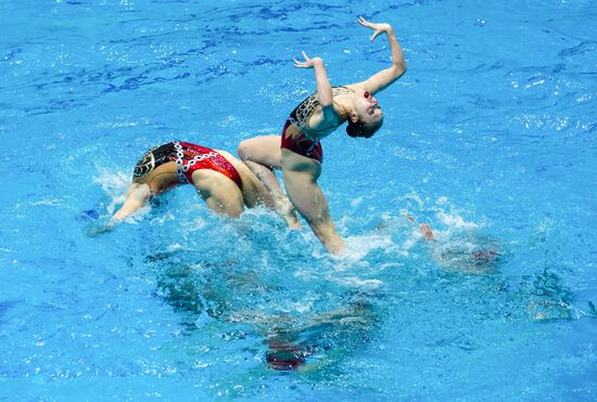 Russia European Artistic Swimming Champions Cup Free Combination