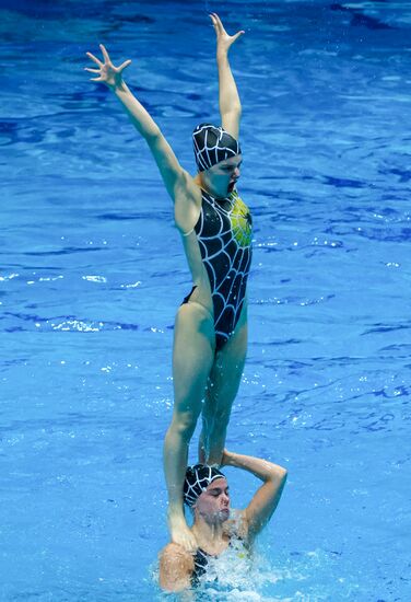 Russia European Artistic Swimming Champions Cup Free Combination