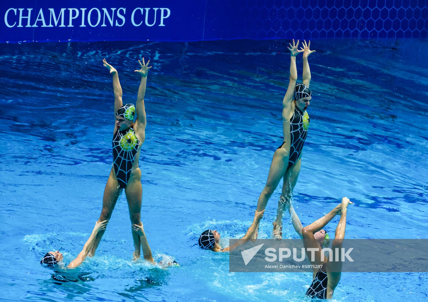 Russia European Artistic Swimming Champions Cup Free Combination