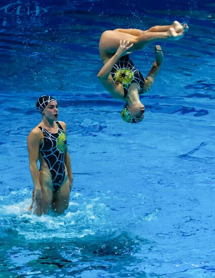 Russia European Artistic Swimming Champions Cup Free Combination