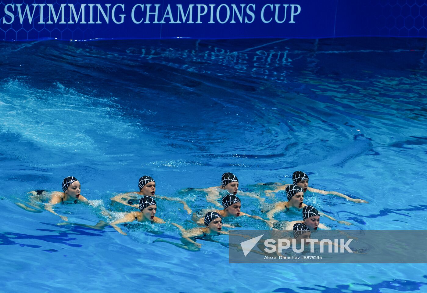 Russia European Artistic Swimming Champions Cup Free Combination