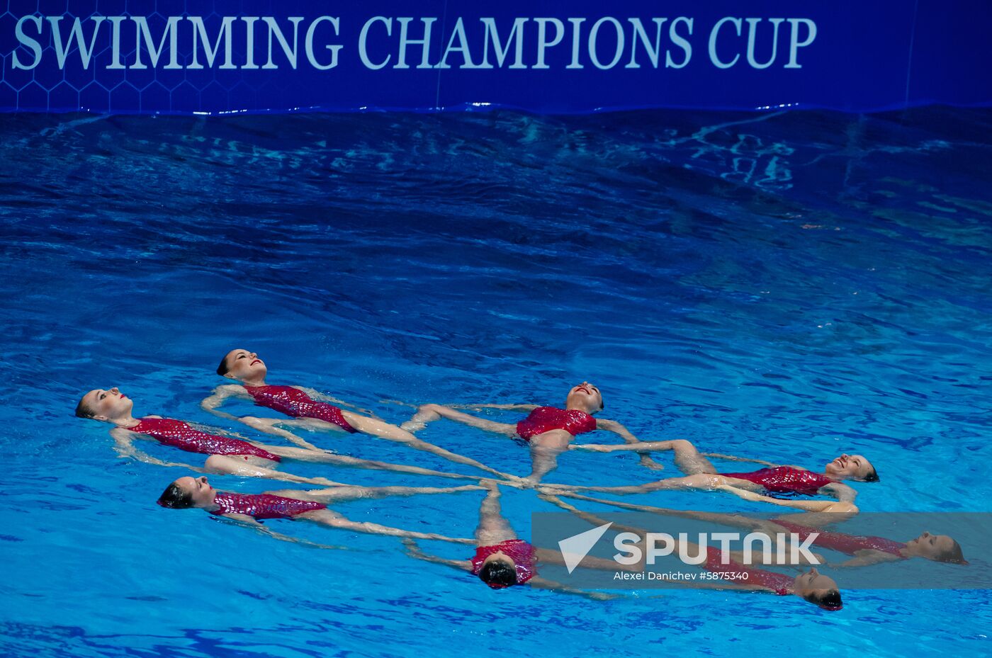 Russia European Artistic Swimming Champions Cup Free Combination