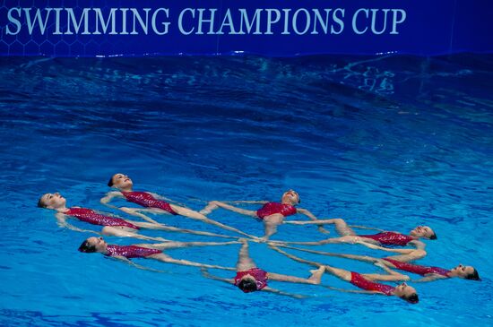 Russia European Artistic Swimming Champions Cup Free Combination