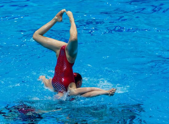 Russia European Artistic Swimming Champions Cup Free Combination