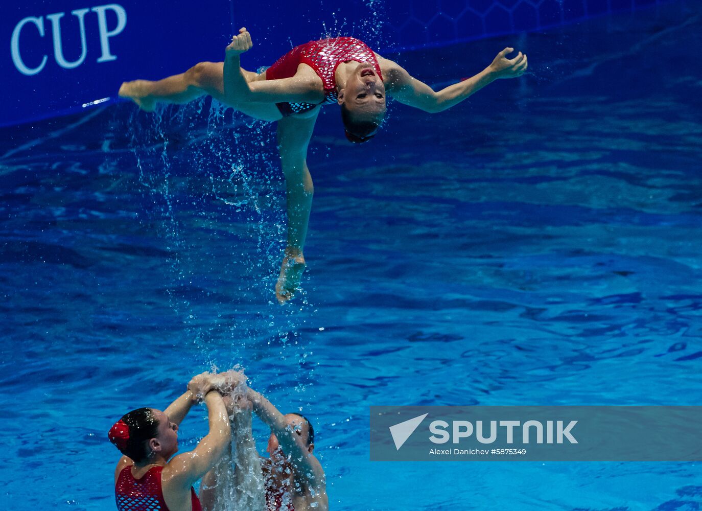 Russia European Artistic Swimming Champions Cup Free Combination