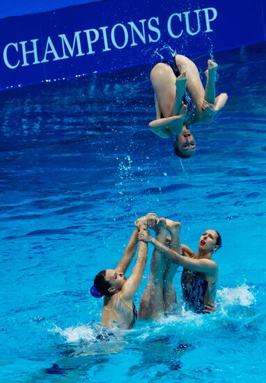Russia European Artistic Swimming Champions Cup Free Combination