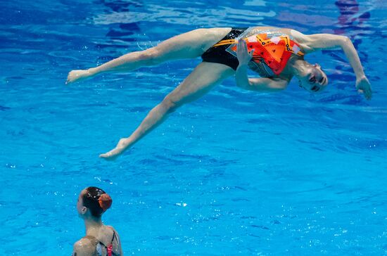 Russia European Artistic Swimming Champions Cup Free Combination