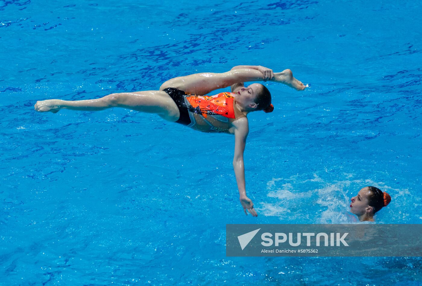 Russia European Artistic Swimming Champions Cup Free Combination