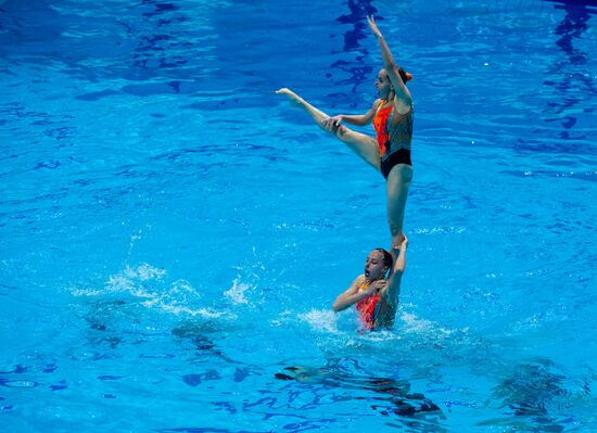 Russia European Artistic Swimming Champions Cup Free Combination