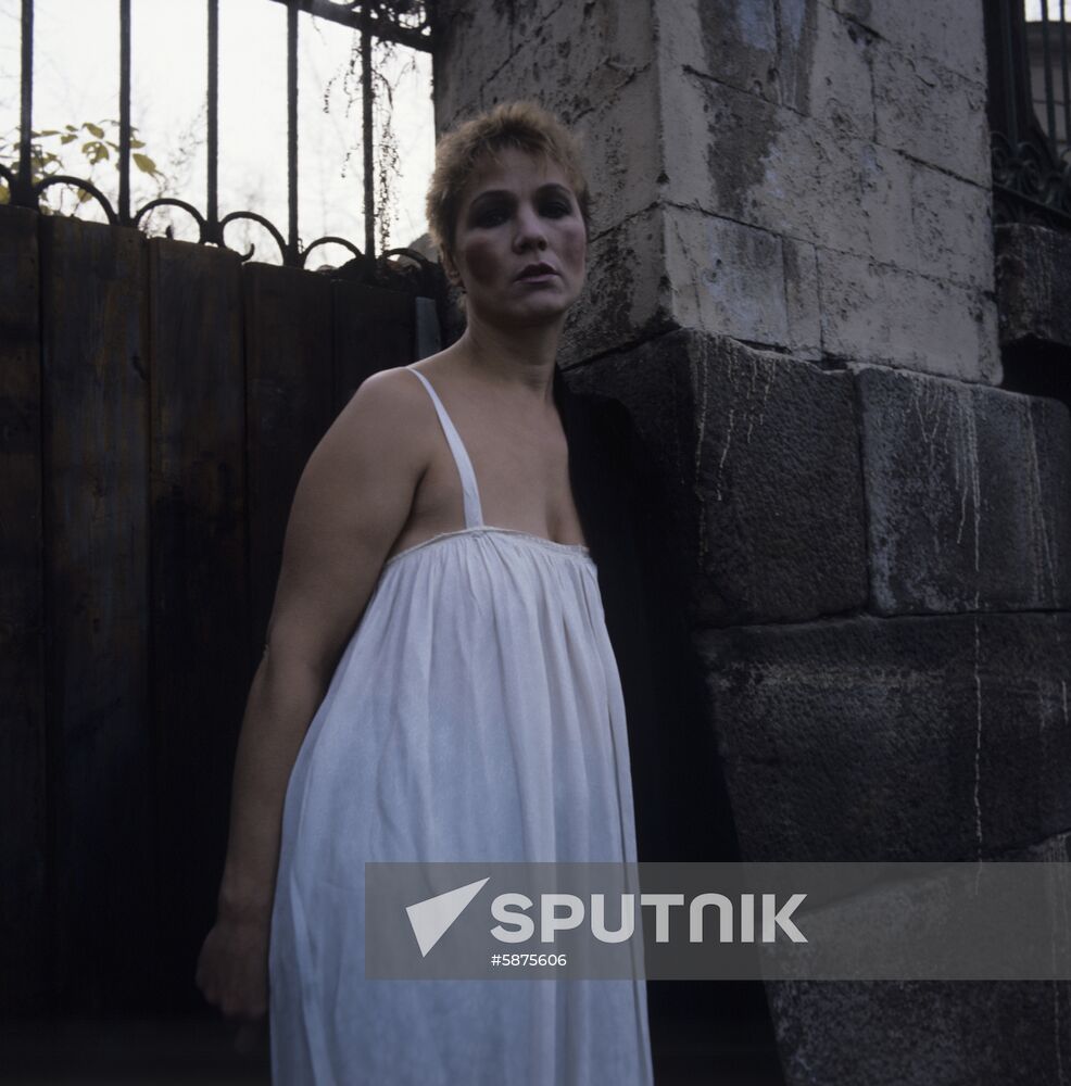 Still from film 'Black monk'