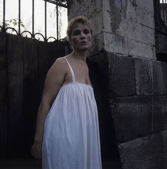 Still from film 'Black monk'
