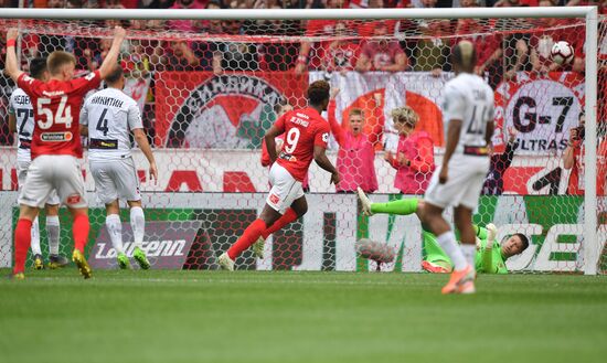 Russia Soccer Premier-League Spartak - Ufa