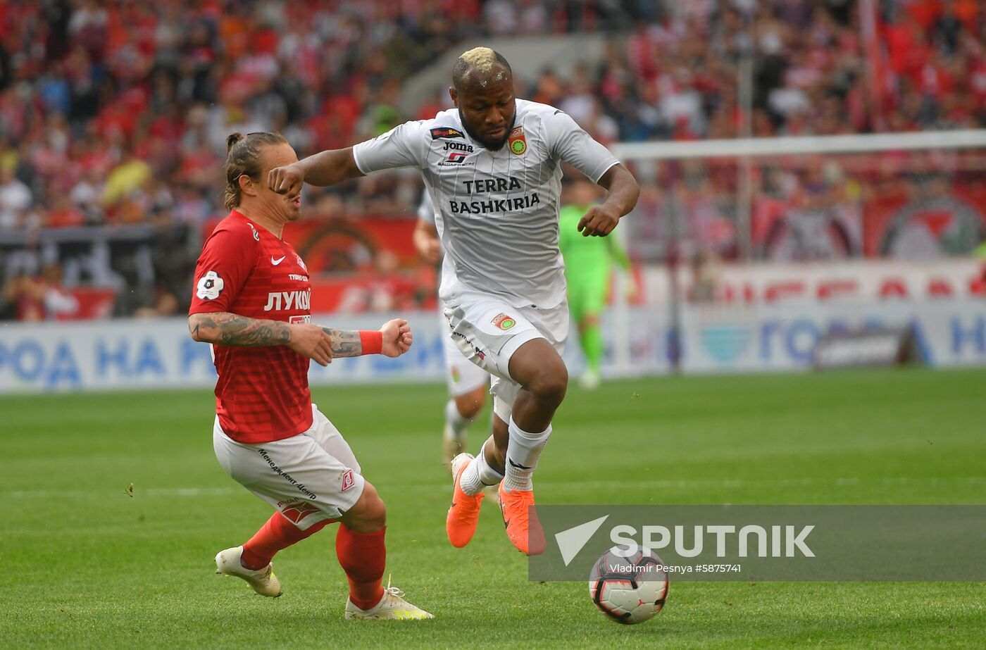 Russia Soccer Premier-League Spartak - Ufa