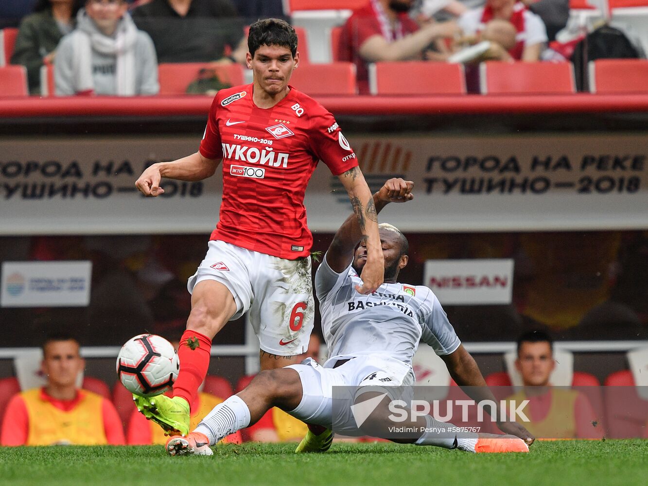 Russia Soccer Premier-League Spartak - Ufa