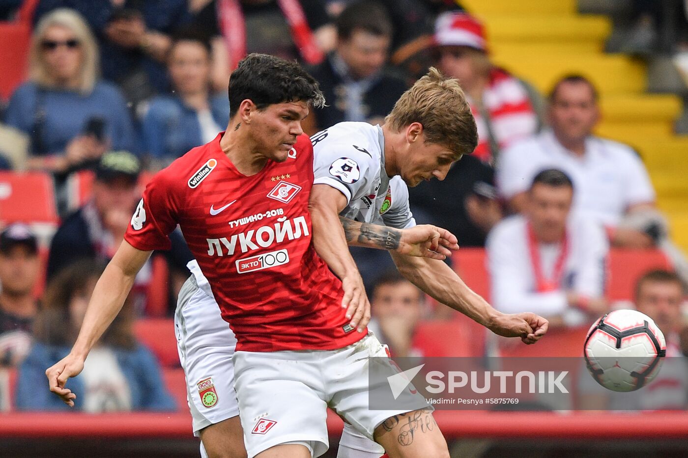 Russia Soccer Premier-League Spartak - Ufa