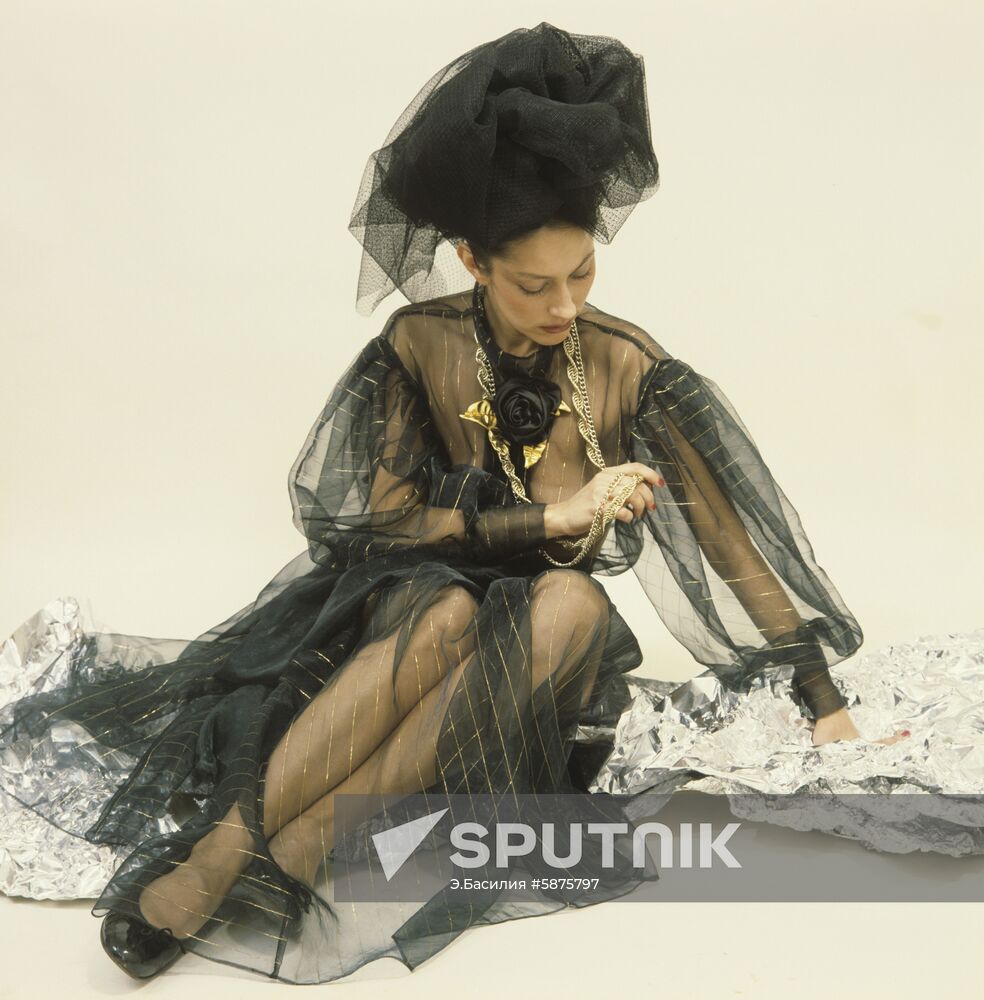Clothes by fashion designer Marina Nadtochy