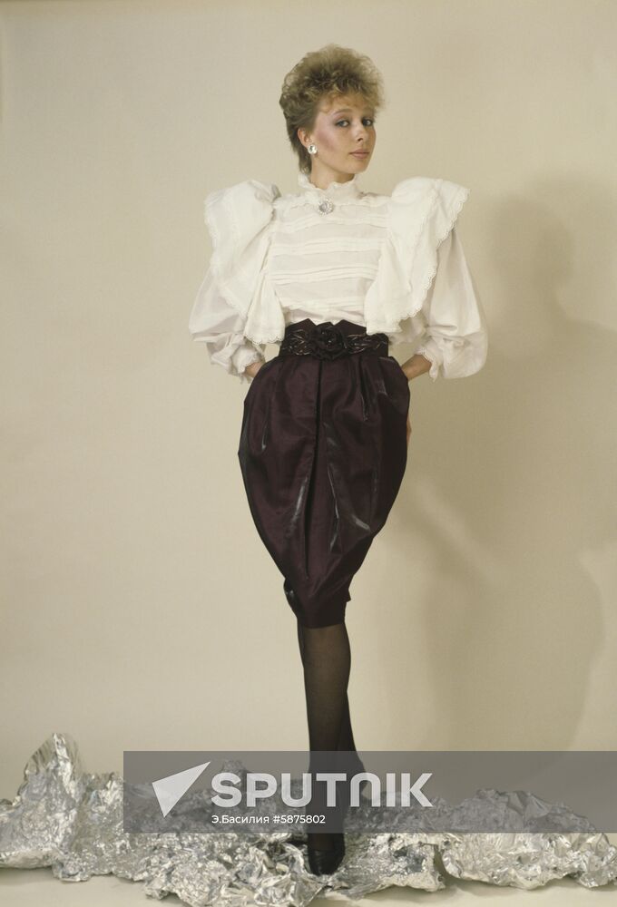 Clothes by fashion designer Marina Nadtochy