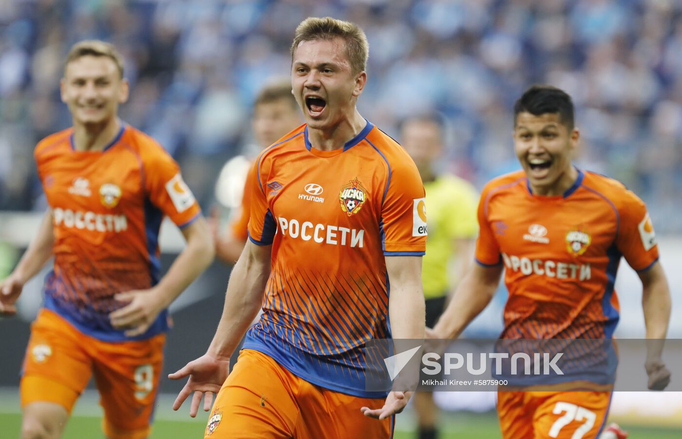 Russia Soccer Premier-League Zenit - CSKA